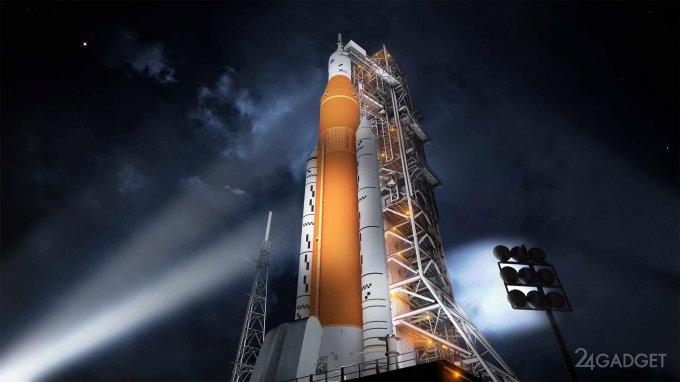 Боинг не уложился в сроки по созданию ракеты SLS для NASA (4 фото)