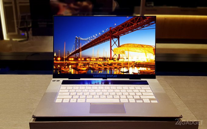 Samsung выпустила передовой OLED-экран с 4K для ноутбуков (2 фото)