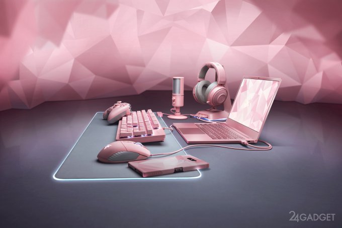 Razer подготовил "розовую" серию игровых устройств (7 фото + видео)