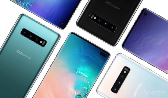 Samsung Galaxy S10 сможет заряжать другие смартфоны (3 фото)