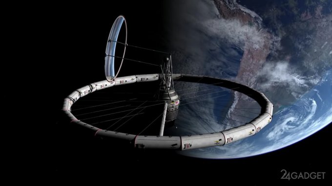 На орбите возведут вращающуюся станцию с искусственной гравитацией (6 фото)