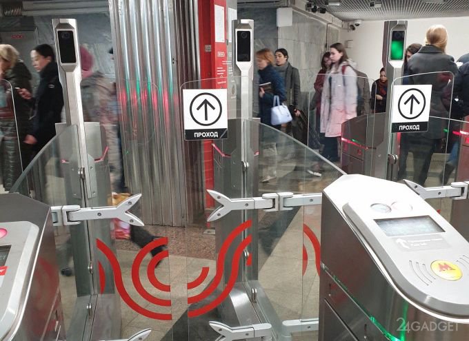 Метро Москвы оснастят системой биометрической идентификации пассажиров (3 фото)