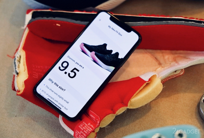 Nike правильно подберёт размер кроссовок с помощью ARKit (5 фото)