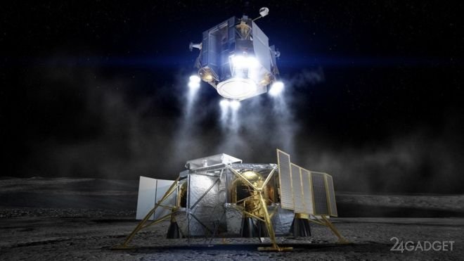 Представлена концепция высадки на Луну от компании Boeing