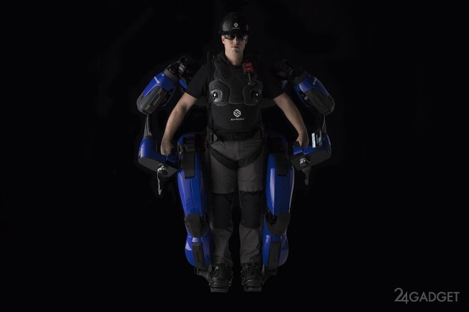 Экзоскелет Guardian XO позволит работать с 90 кг грузами (3 фото)