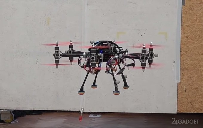 Швейцарские инженеры представили дрон с уникальными летными характеристиками (видео)