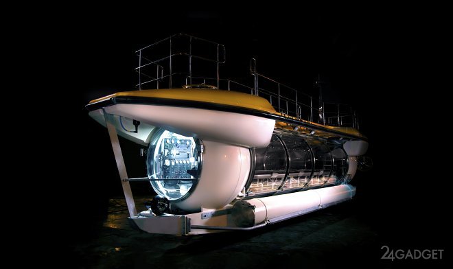 Частная подводная лодка Triton DeepView для путешествий на глубину до 100 метров (3 фото)