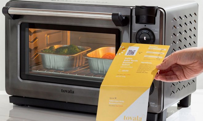 Смарт печь Tovala готовит самостоятельно по отсканированным рецептам (видео)