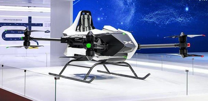 Xiaopeng Motors анонсировала летающий пассажирский дрон Traveler X1 (2 фото)