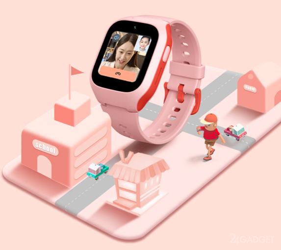 Xiaomi начинает продажу детских смарт-часов MITU Children 4G Phone Watch 5C (3 фото)