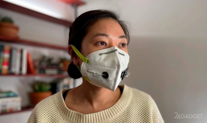 Защитная маска сможет выявить коронавирус во вдыхаемом воздухе (3 фото)