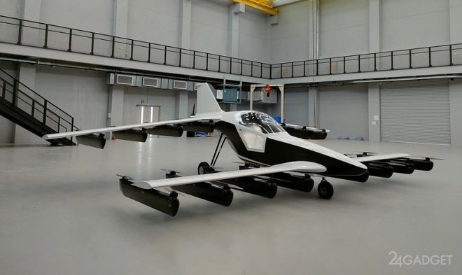 Представлен коммерческий персональный электрический самолет Мк-5 (2 фото + видео)
