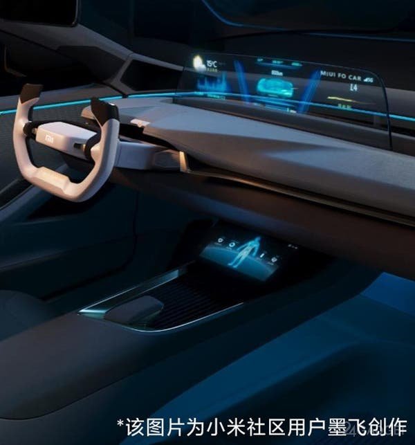 Показаны неофициальные рендеры будущего электромобиля Xiaomi M1 (5 фото)