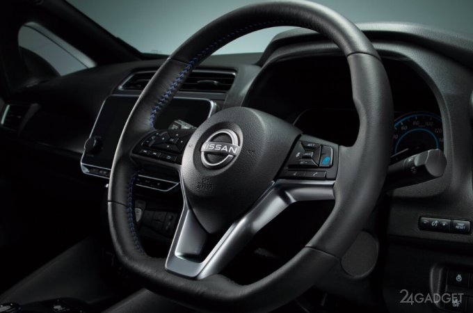 Nissan показал обновлённый электромобиль Nissan Leaf 2023 (4 фото)
