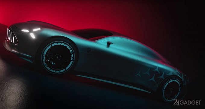 Mercedes-AMG представил концепт своего первого спортивного электромобиля (видео)