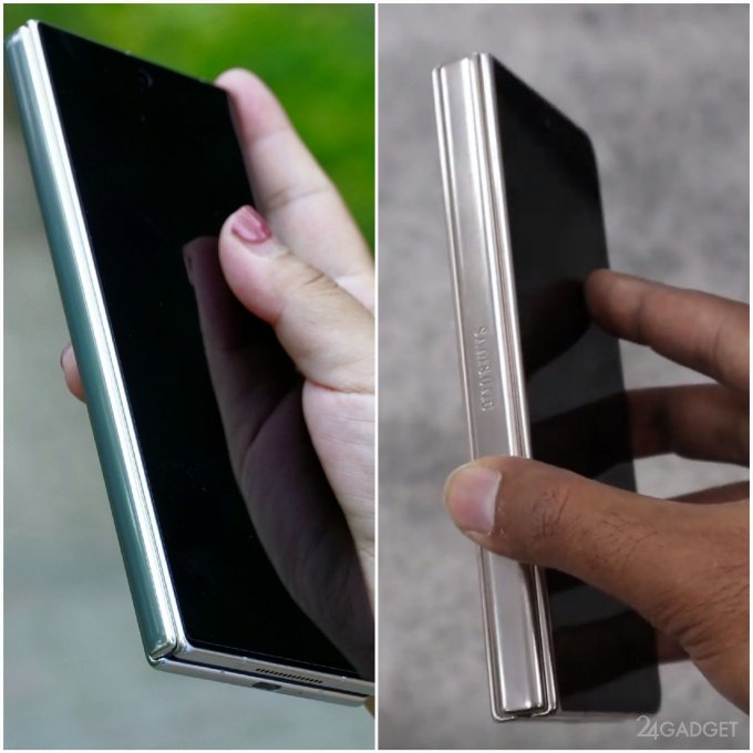 Сравнение двух флагманских "раскладушек" от Samsung и Xiaomi (3 фото)