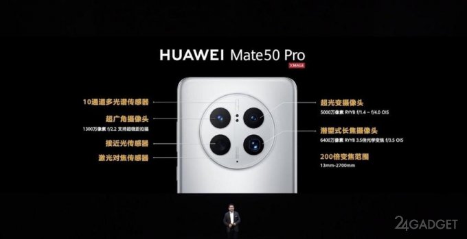 Huawei Mate 50 Pro - первый флагманский смартфон со спутниковой связью