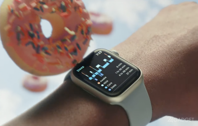 Apple представила новые часы Watch Series 8 со встроенным градусником (3 фото)