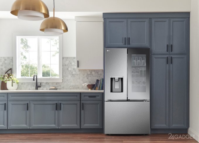 LG представит вместительный технологичный холодильник INSTAVIEW на выставке CES 2023