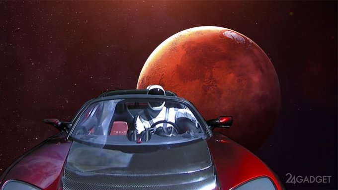 Прошло уже 5 лет с момента запуска автомобиля Tesla в космос. Где он сейчас?