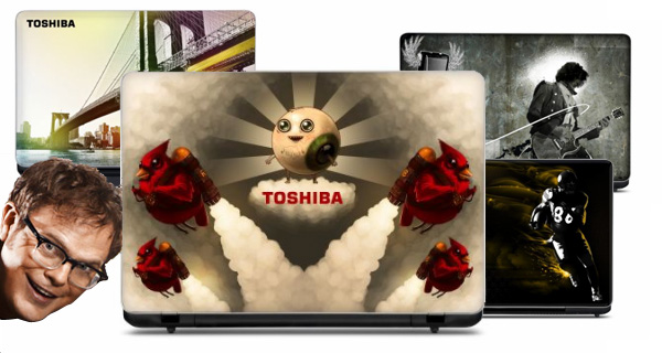 Ноутбуки TOSHIBA с дизайном от знаменитостей (8 фото)