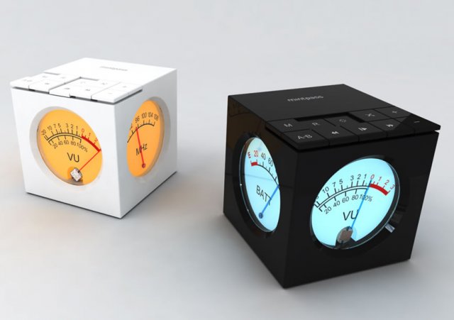 Mint Cube: mp3-плеер c аналоговым радиоприёмником (3 фото)
