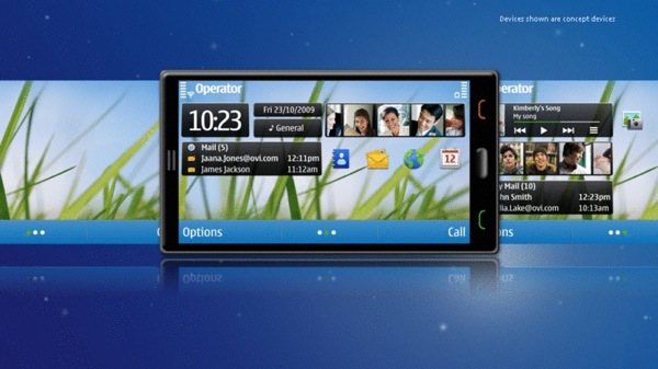 Nokia представила обновлённый интерфейс Symbian (8 фото)