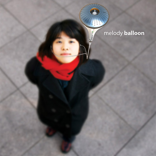 Melody Balloon - парящий в небе музыкальный плеер (5 фото)