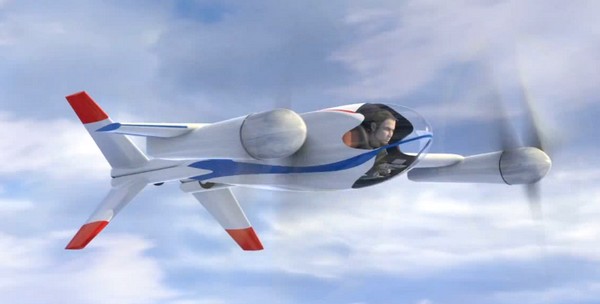 NASA Puffin - одноместный элетрический самолёт (видео)