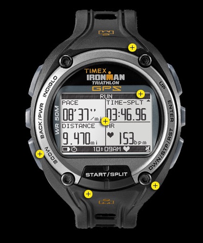Ironman Global Trainer - часы с GPS приёмником