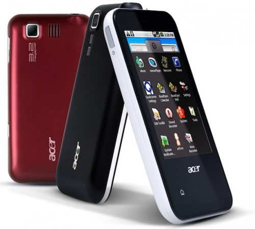 ACER представил 4 новых смартфона на MWC 2010