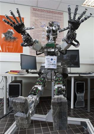 iCub - робот повторяющий всё за человеком (3 фото + видео)