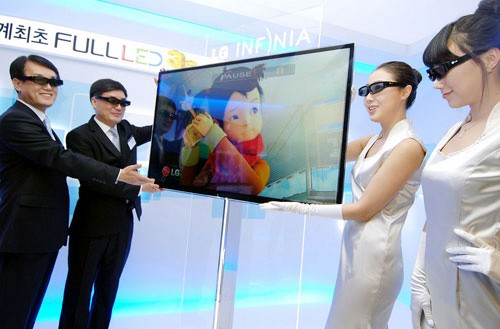LG LX9500 - 3D телевизор толщиной всего 22 мм