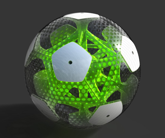 CTRUS – футбольный мяч со встроенным GPS, видеокамерой и акселерометром (фото + видео)