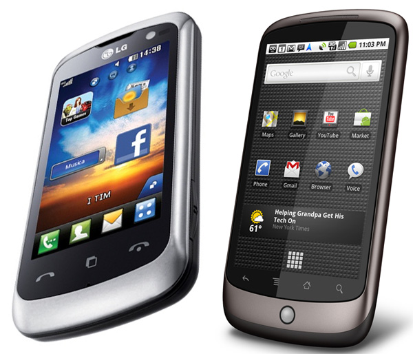 LG Surf - очередной "социальный" телефон (2 фото)