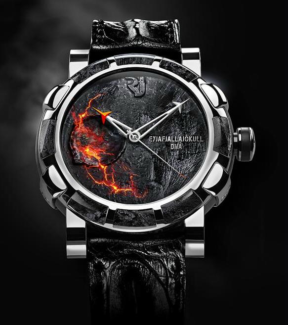 Romain Jerome - часы с частицами вулкана Эйяфьядлайёкюдль