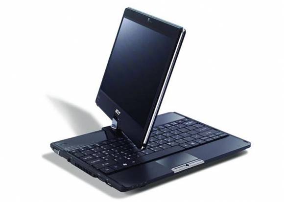 Acer Aspire 1825PTZ - подробности о ноутбуке-планшете (2 фото + видео)