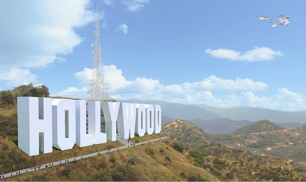 Hollywood Sign Hotel - отель на Голливудских холмах (11 фото)