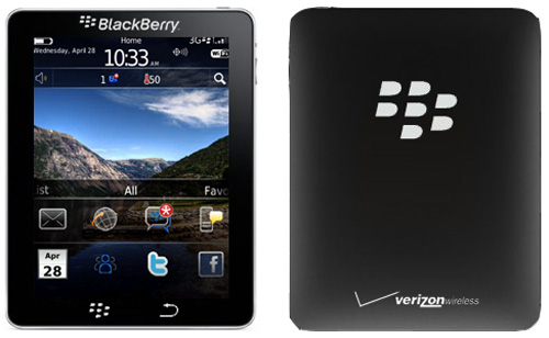 Планшет BlackBerry Cobalt выйдет в 2011 году