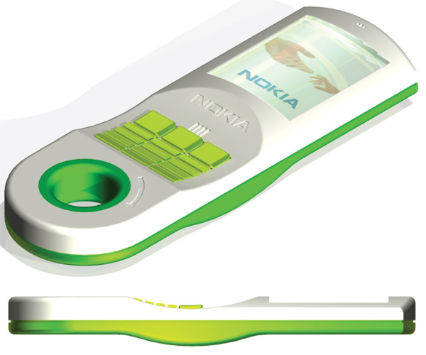 Nokia Green Core - концепт экологичного телефона