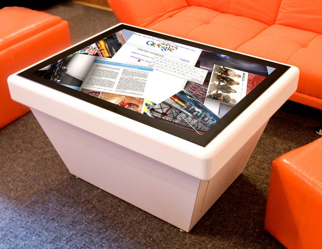 mTouch - кофейный столик с мультисенсорным экраном (4 фото)