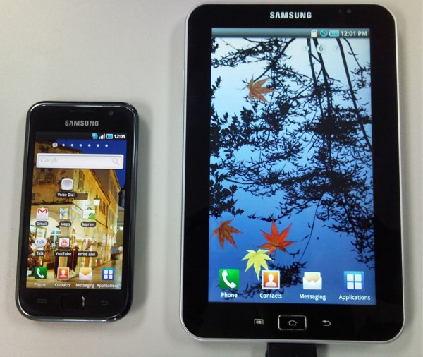 Samsung Galaxy Tab - новый планшет с неизвестными характеристиками