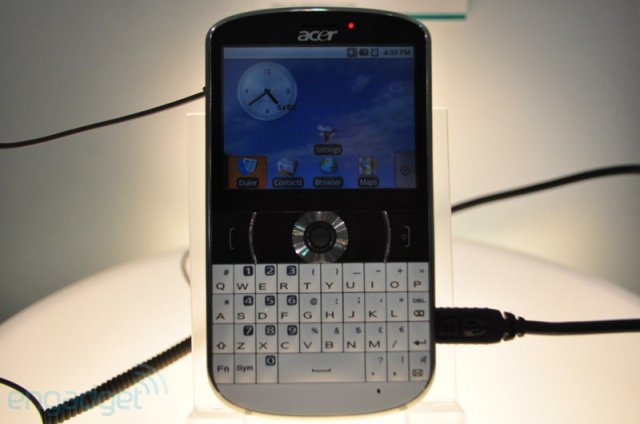 Acer beTouch E130 - QWERTY моноблок с тачскрином (9 фото + видео)