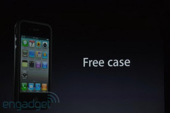 Apple - всем владельцам iPhone 4 бесплатный чехол