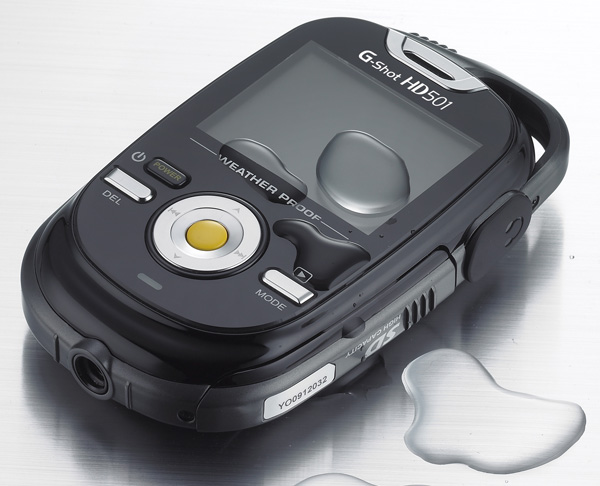 Genius G-Shot HD501- защищенная туристическая HD видеокамера (фото + видео)