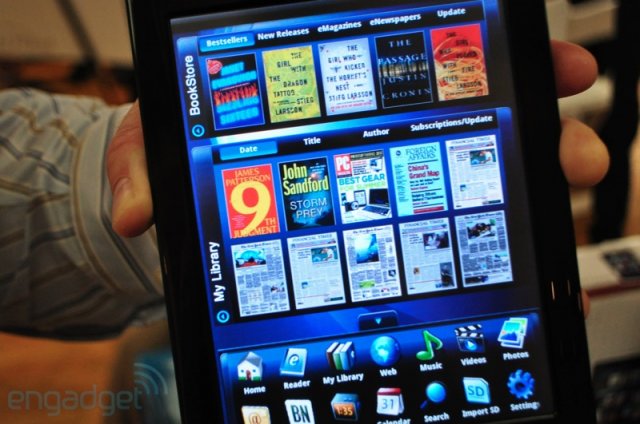Pandigital Novel - планшетный ПК с уклоном в сторону электронных книг (9 фото)