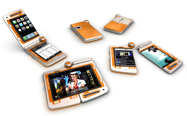 Sony Ericsson FH - концепт смартфона-планшета (7 фото)