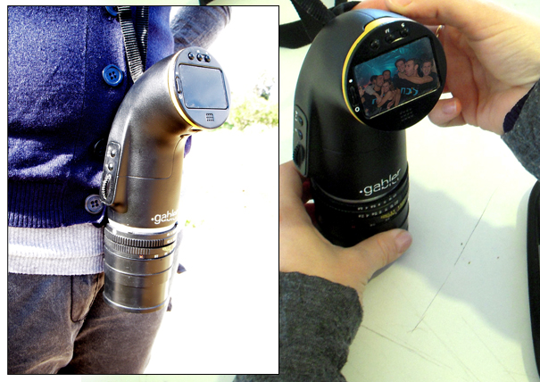 Digital Reflex Camera – концепт зеркальной камеры в виде трубы (5 фото)