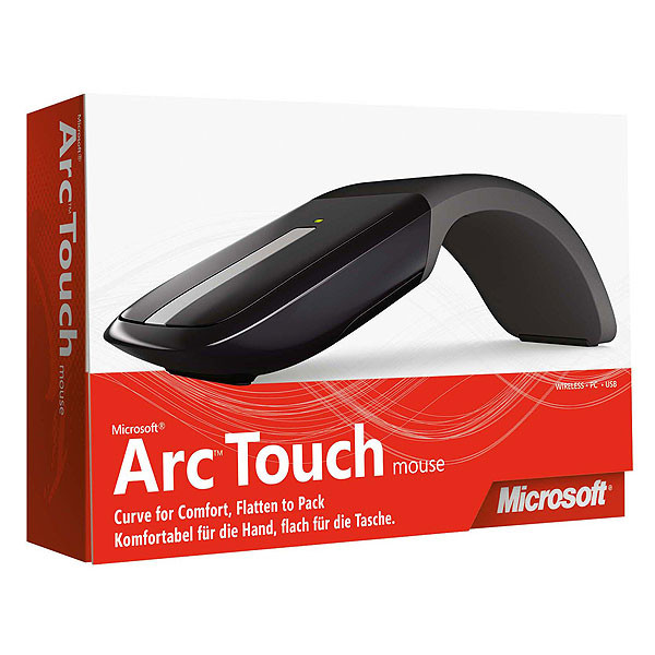 Microsoft Arc Touch Mouse - концепт мыши с сенсорной поверхностью