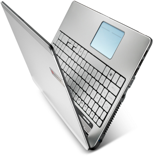 Стильный ноутбук - Packard Bell EasyNote X